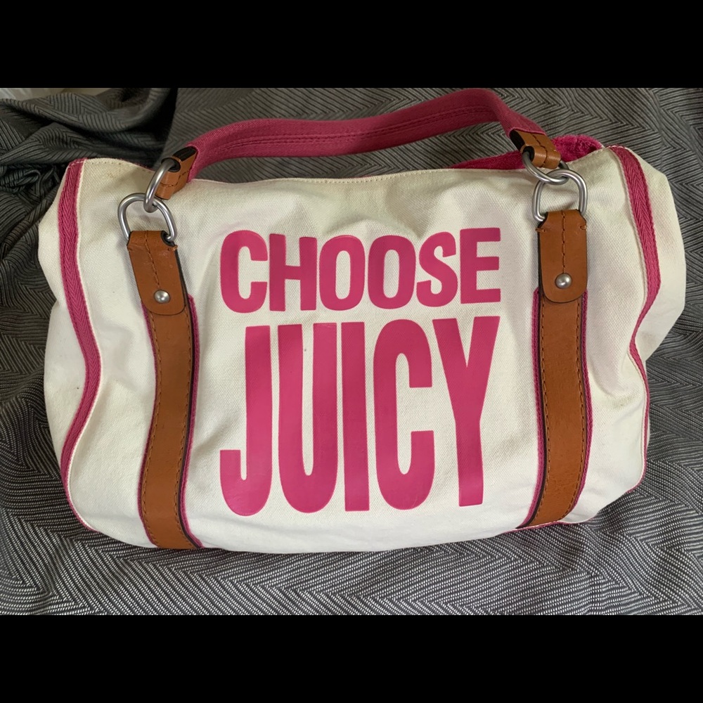 NWT Juicy Couture Canvas Tote